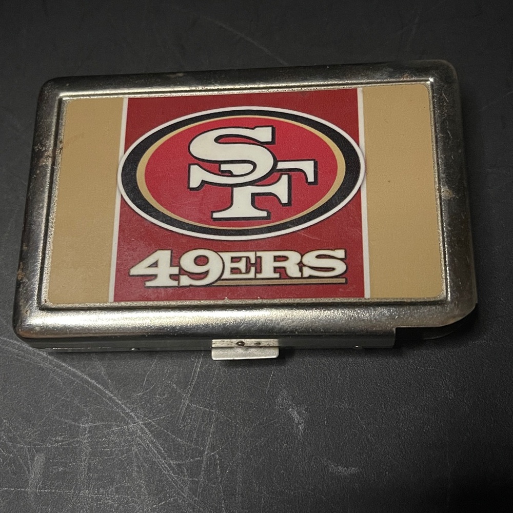 Vintage 49ers Cigarette Holder short/long..with lighter compartment. No lighter